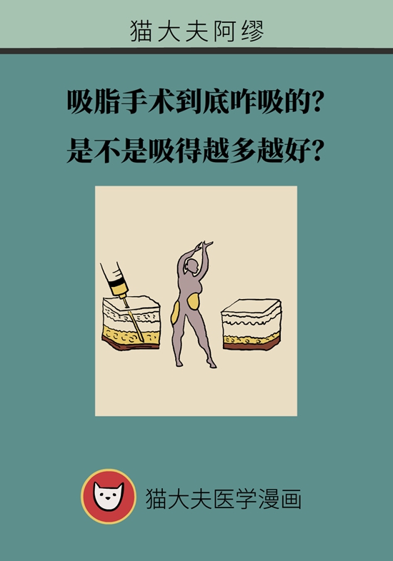 吸脂手术咋吸的？吸得越多越好？遵循四原则